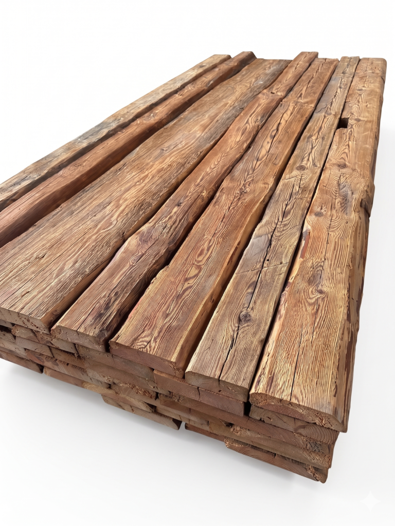 Planches en morceaux
